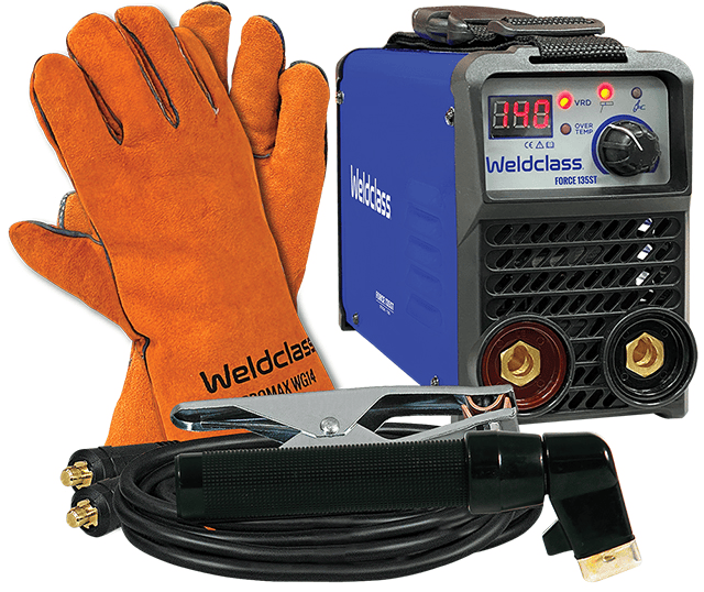 Weldclass Stick & Tig Welder - FORCE 135ST WF-06169