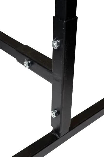 Welding Curtain & Frame Kit Heavy Duty by Weldclass 1.8m x 2m Red WC-03235K