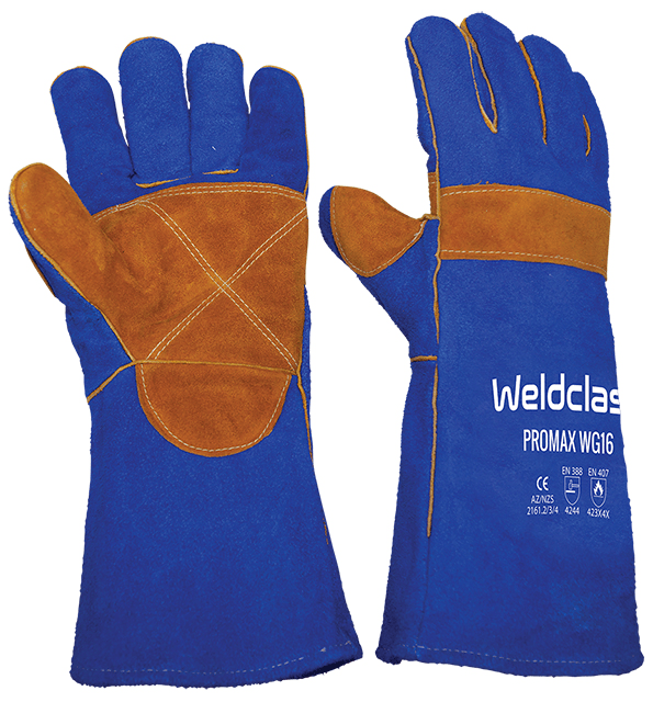 Welding Gloves PROMAX BLUE by Weldclass