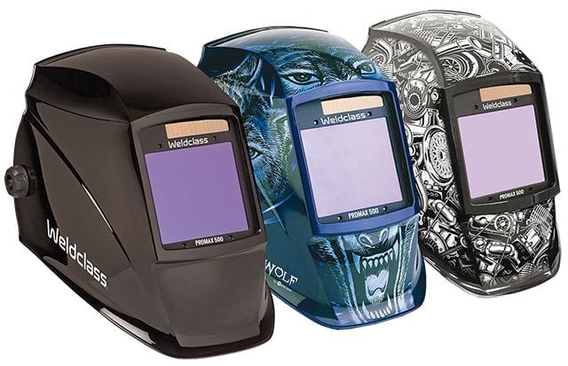 Promax 500 Welding Helmet Revhead Graphic WC-05319 by Weldclass