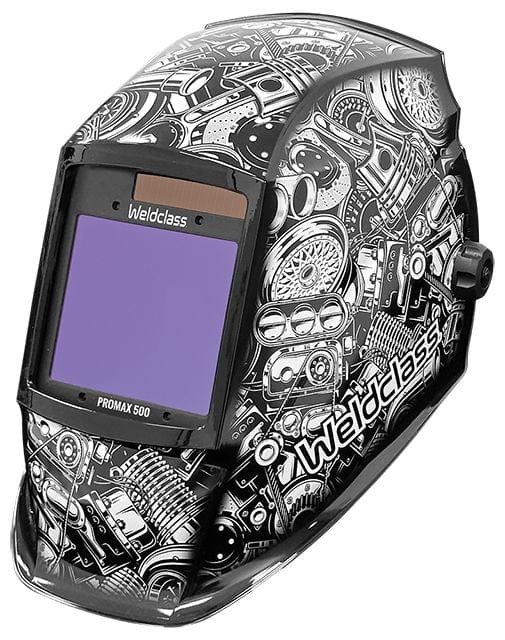 Promax 500 Welding Helmet Revhead Graphic WC-05319 by Weldclass