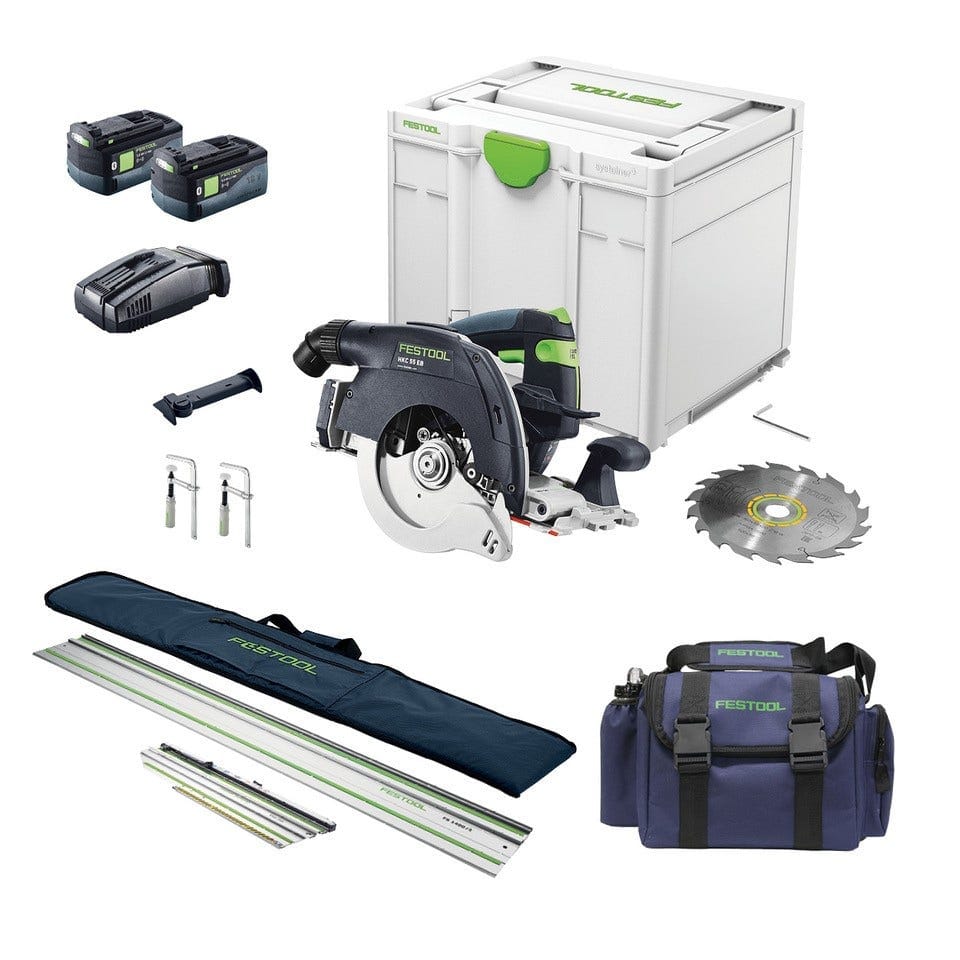 *Limited Edition* Festool HKC 55 18V 160mm Cordless Circular Saw Set F29024