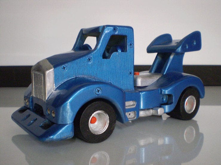 Racing Truck, Wooden Toy Plan & Pattern