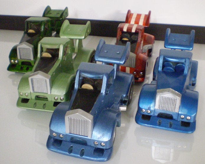 Racing Truck, Wooden Toy Plan & Pattern