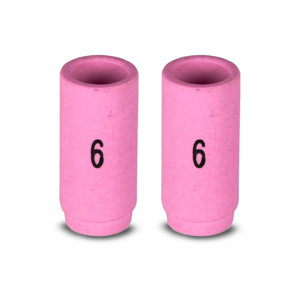 Unimig Ceramic Cup Suit 9/20 Size 6 Qty 2 P13N10