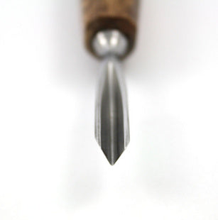 Detail Carving Chisel Angular, PROFI, 4mm - 824514 by Narex