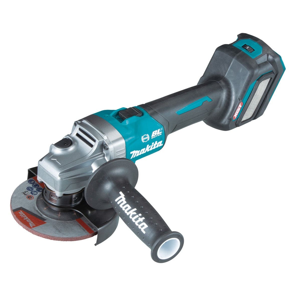 Makita 40V Max Brushless 125mm (5") Variable Speed Slide Switch Angle Grinder GA023GZ