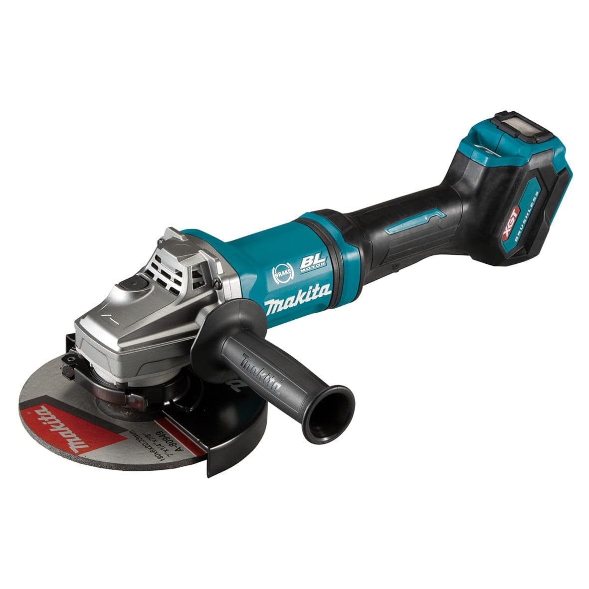 Makita 40V Max Brushless 180mm (7") Angle Grinder Kit GA037GT101