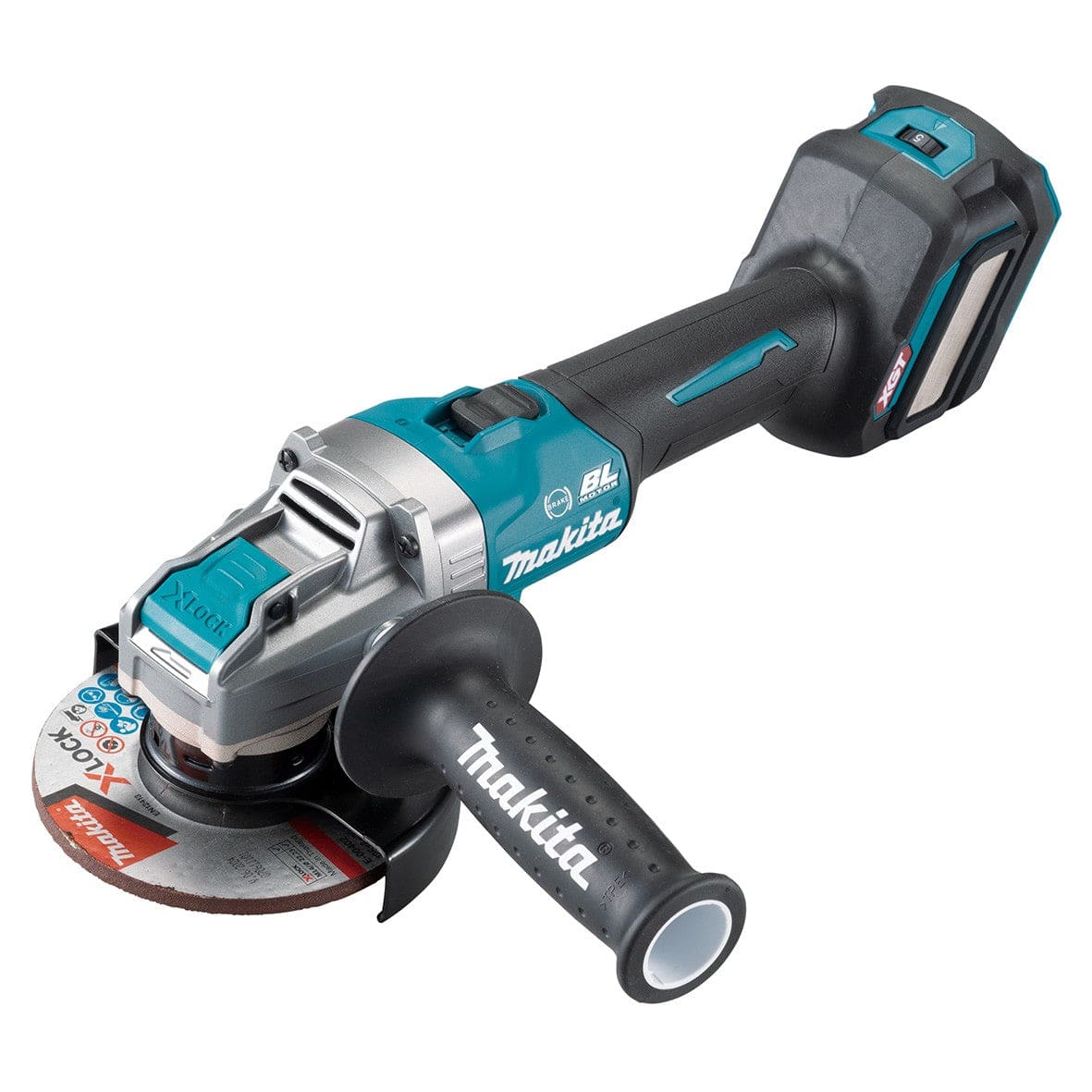 Makita 40V Max Brushless X-Lock 125mm (5") Slide Switch Angle Grinder GA041GZ02