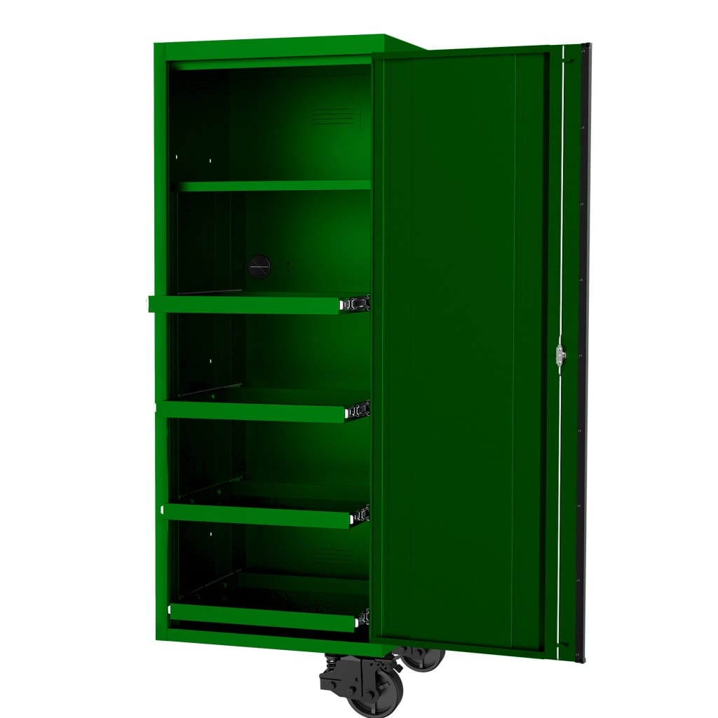 27" USA Sumo Series Side Cabinet 4 Roller Shelves & 1 Fixed Shelf SP44880 by SP Tools