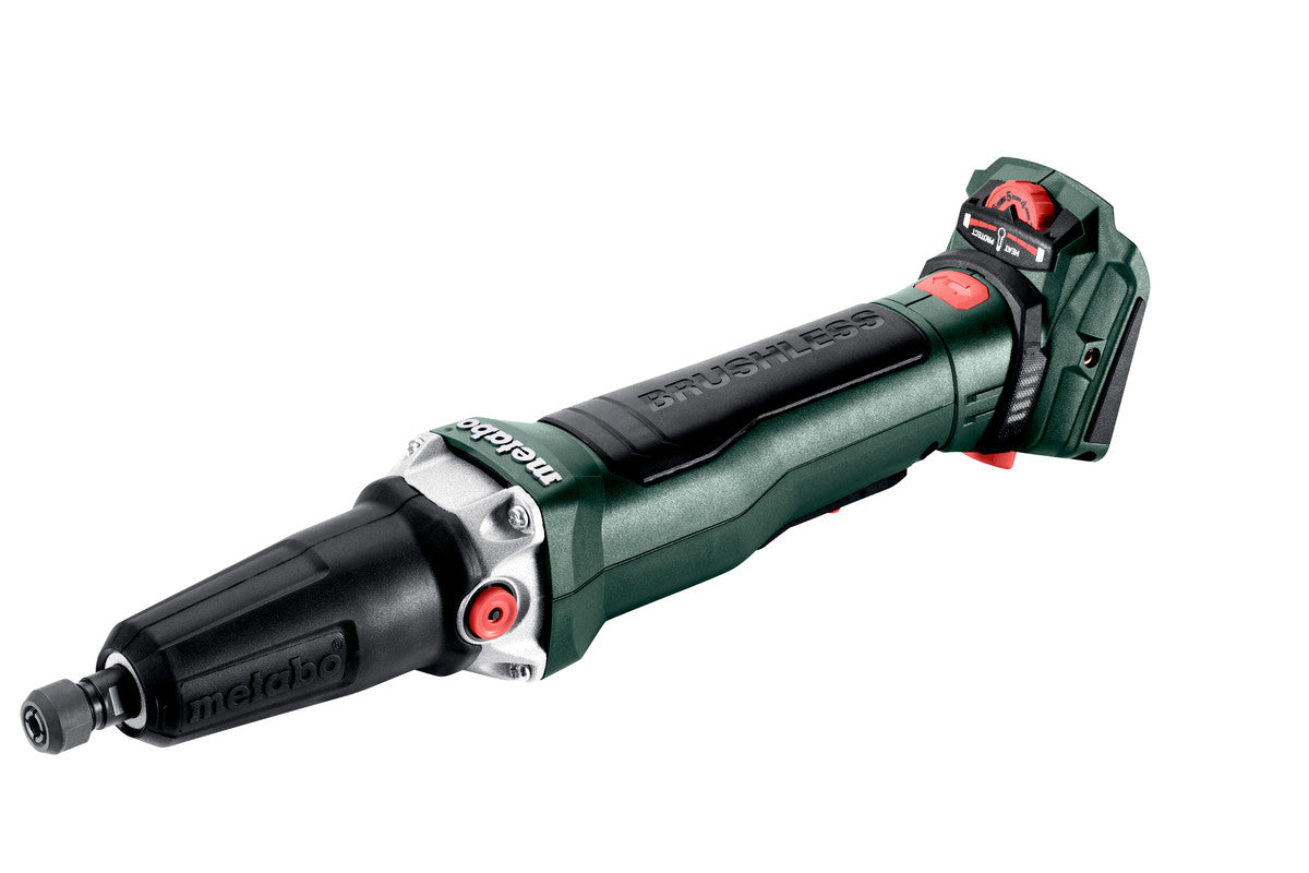 18V Brushless Die Grinder with Variable Speed (8000-28000rpm), Spindle Lock, Paddle Switch & Brake - 600827850 by Metabo