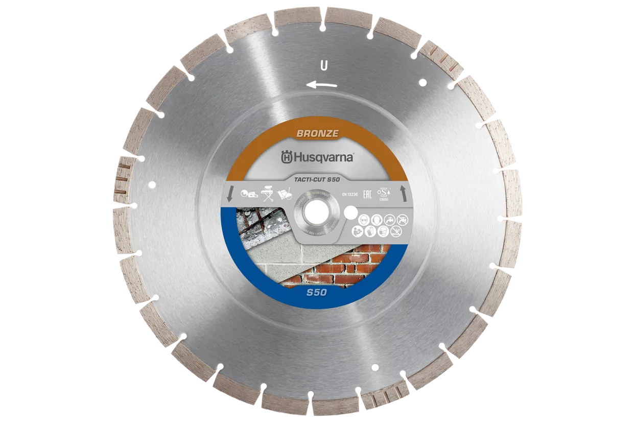Husqvarna TACTI-CUT™ S50+ 350mm Segmented Diamond Blade 579815620