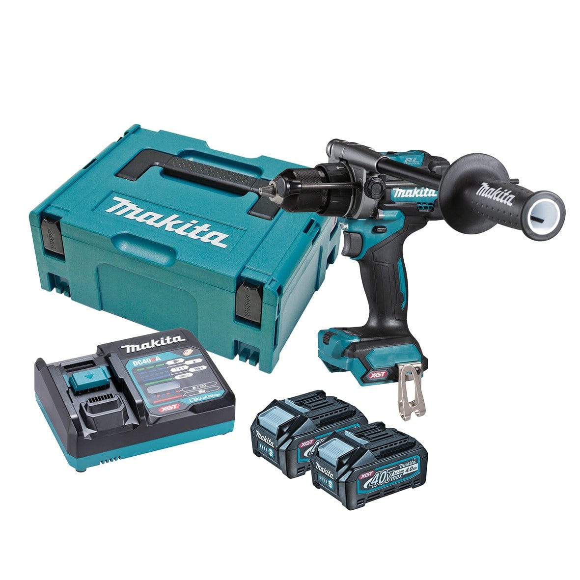 Makita 40V Max Brushless Hammer Driver Drill Kit HP001GM201