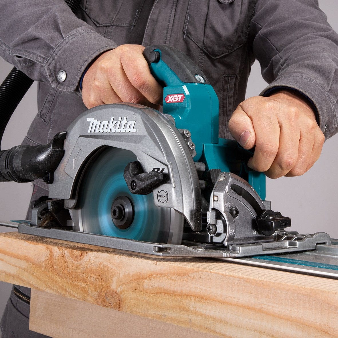 Makita 40V Max Brushless 185mm (7-1/4") Circular Saw Bare (Tool Only) HS004GZ