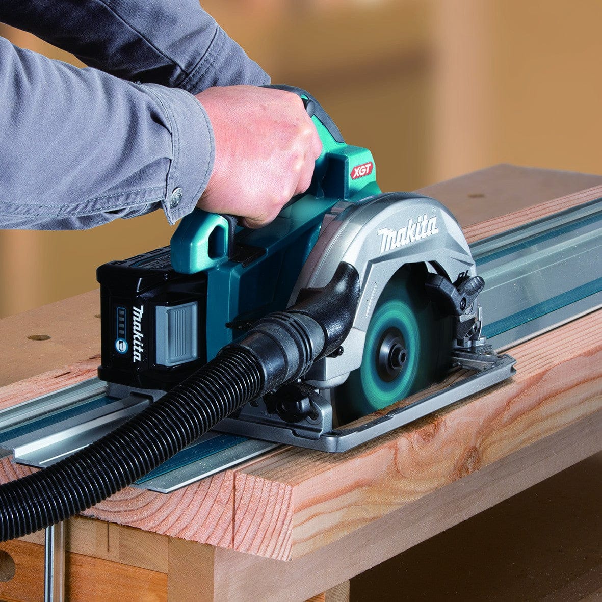 Makita 40V Max Brushless 185mm (7-1/4") Circular Saw Bare (Tool Only) HS004GZ