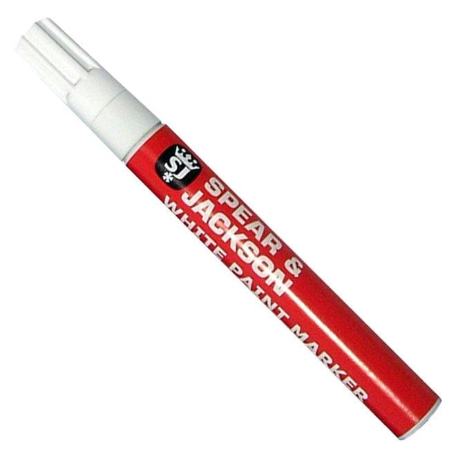 White Liquid Paint Marker - EG-WPM by Spear & Jackson