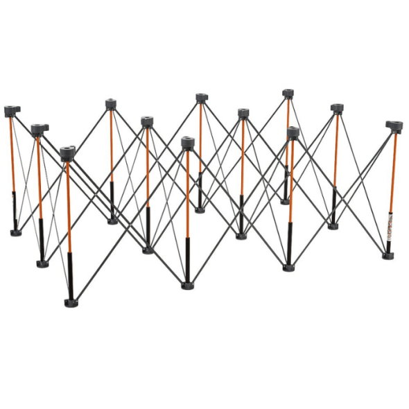 Centipede 4ft x 6ft x 30in Unit, 4 X-Cups, 4 Clamps, C/S Bag - BR-CK12S by BORA
