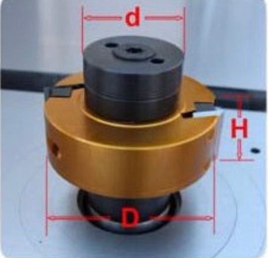 Profile Cutter Heads N°7 TS30 Set suit Spindle Moulder C300/C400 Combination Machines by Sicar