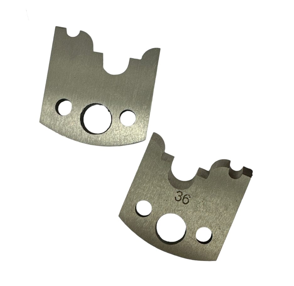 Profile Cutter Heads N°7 TS30 Set suit Spindle Moulder C300/C400 Combination Machines by Sicar