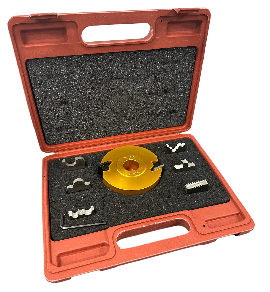 Profile Cutter Heads N°7 TS30 Set suit Spindle Moulder C300/C400 Combination Machines by Sicar