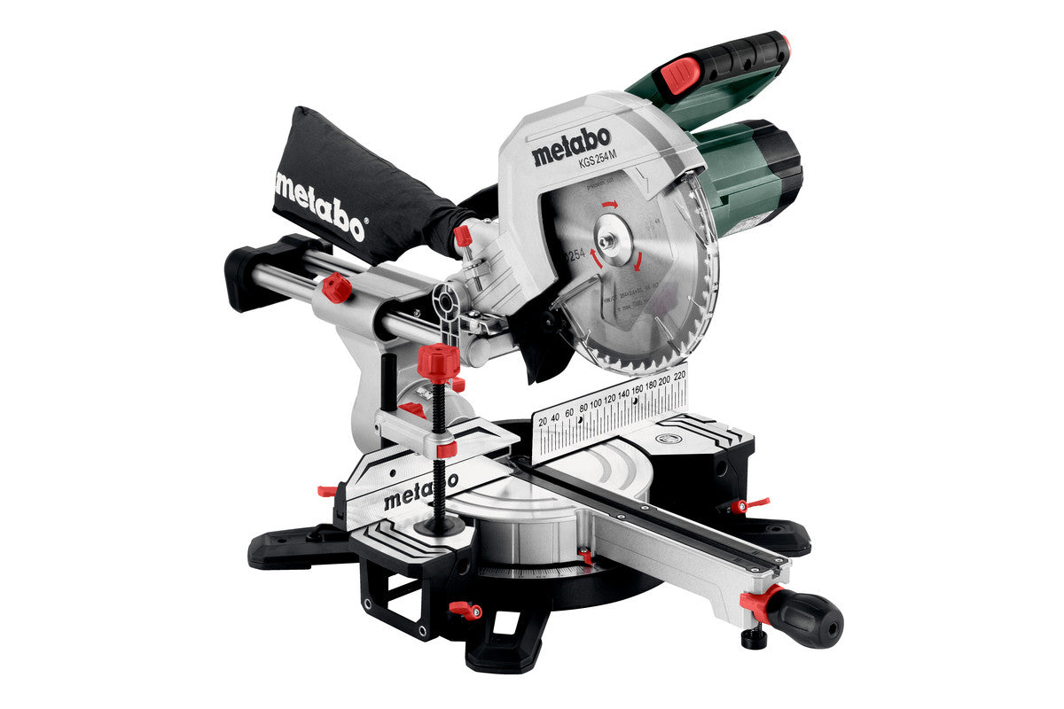 Metabo 254mm Sliding Compound Mitre Saw KGS254M 613254190