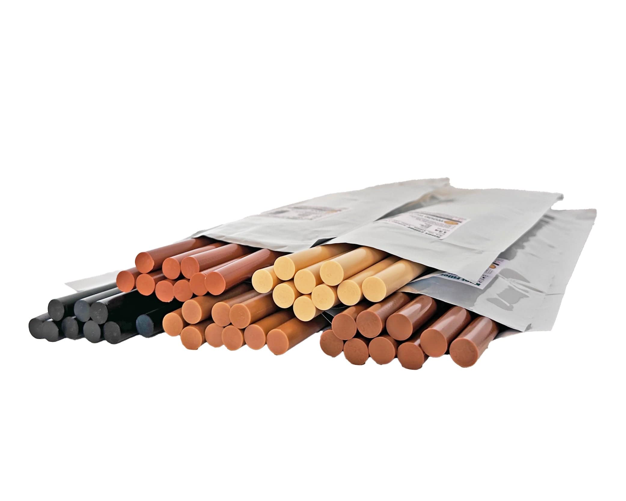 Wood Repair Knot Filler Thermelt 300mm (12mm) x 9 Hot Melt Sticks - Industrial Bags