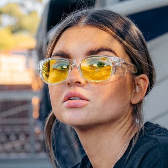 SafeStyle Classics Clear Frame Yellow Lens