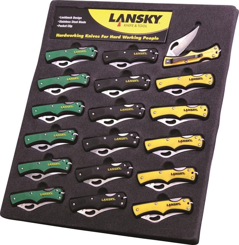 Lansky Small Lockback Folding Everyday Pocket Knife LKN045