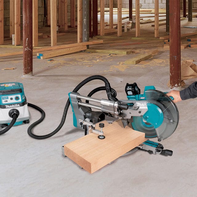 Makita 40V Max 305mm (12") 2 x 4.0Ah Brushless Cordless Slide Compound Saw Kit LS003GM201 by Makita