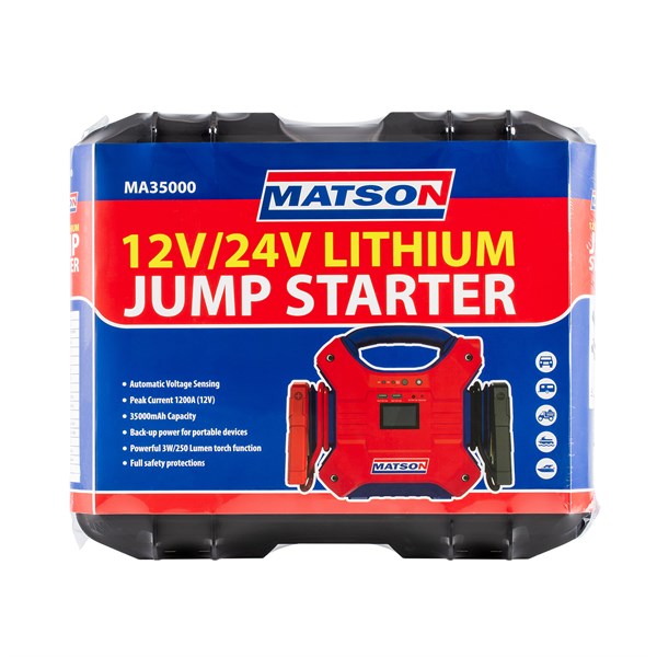 Matson 12/24V Lithium Jump Starter MA35000