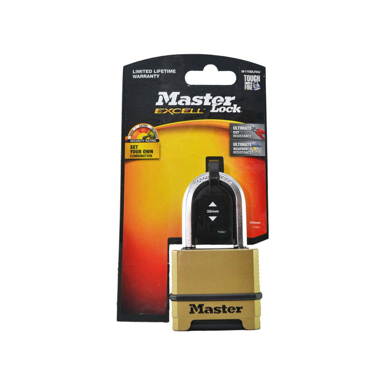 Master Lock Excell Combination Padlock M175DLFAU