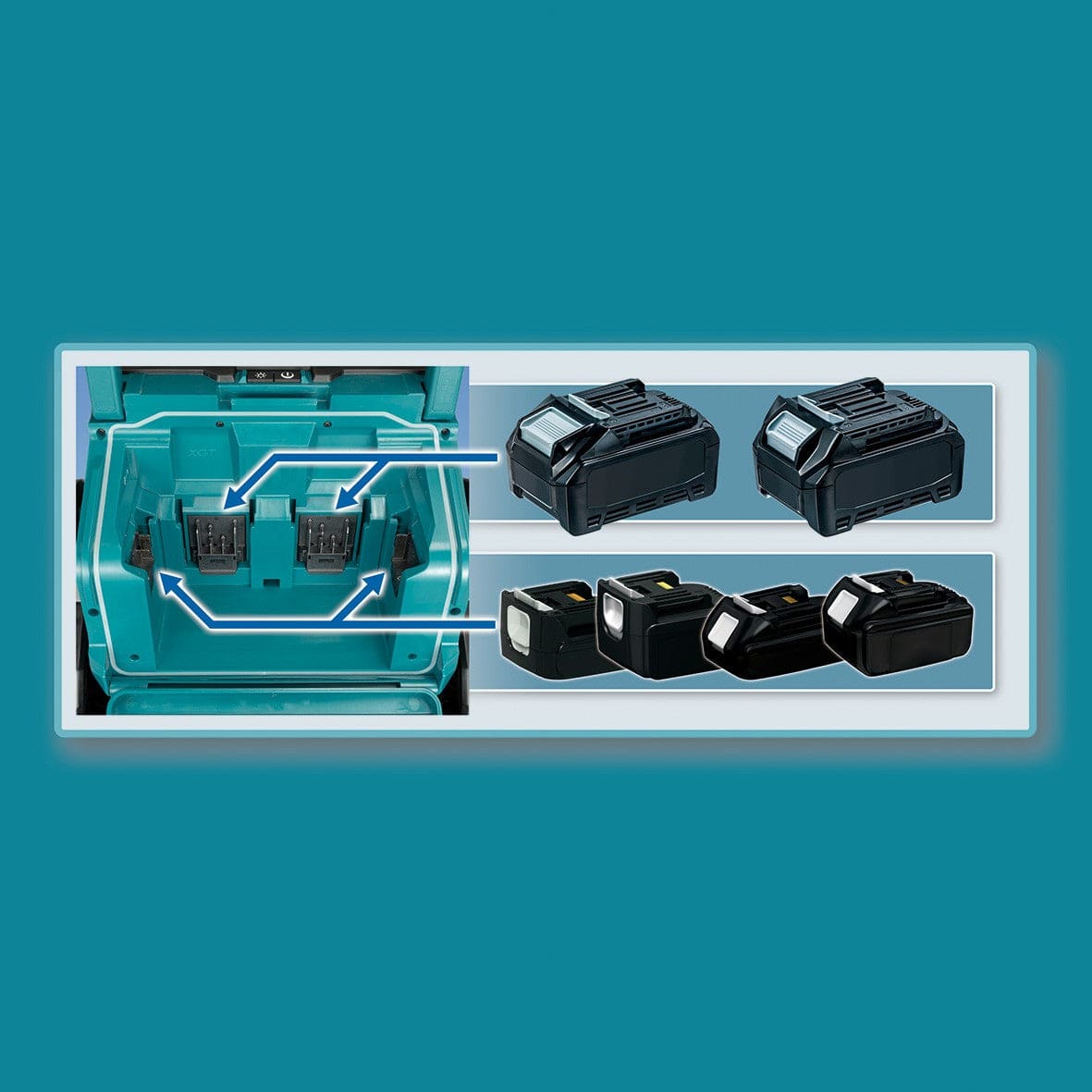 Makita 40V Max High Brightness LED Worklight Bare (Tool Only) ML009GX