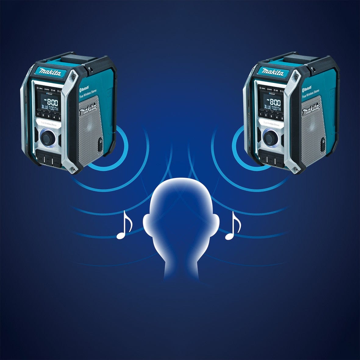 40V Bluetooth Jobsite Radio Bare (Tool Only) MR005GZ by Makita