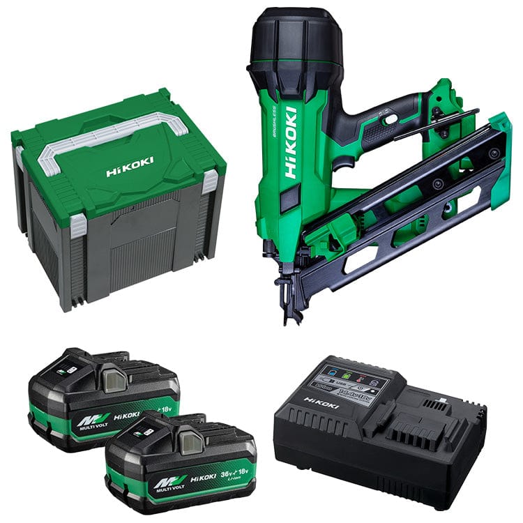 HiKOKI 18V Gasless 90mm Framing Nailer Kit NR1890DCA(HMZ)