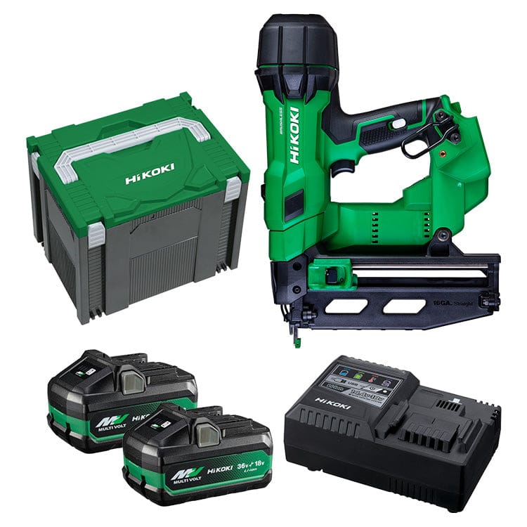 HiKOKI 18V Gasless 16G Straight Finishing Nailer Kit NT1865DSA(HXZ)