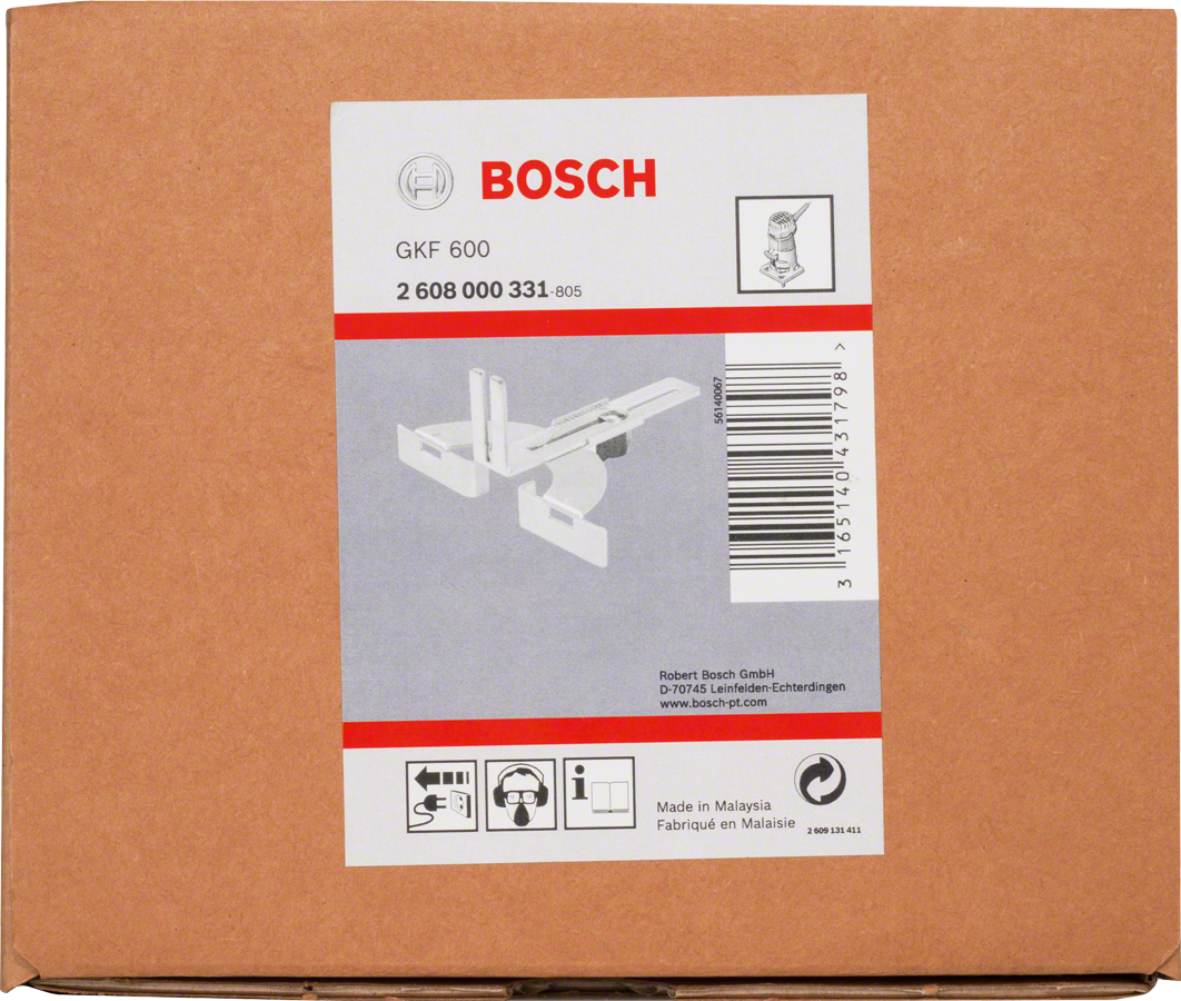 Bosch Parallel Guide For Hand-Held Routers 2608000331