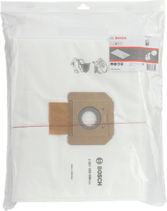 Bosch 5Pce Fleece Filter Dust Bags suit GAS 55 M AFC Professional 2607432038