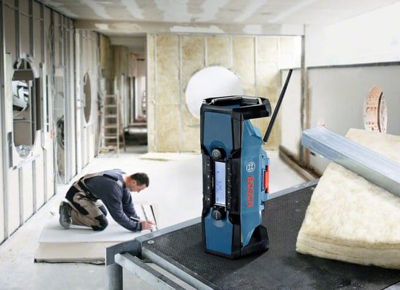 18V Jobsite FM Radio with Bluetooth® GPB 18V-2 C 06014A3040 by Bosch