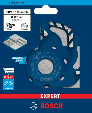 Bosch EXPERT Concrete Diamond Grinding Heads