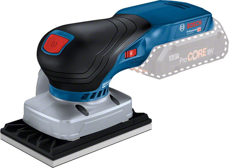 Bosch 18V Brushless Orbital Sander Bare (Tool Only) GSS18V-13 (06019L0140)