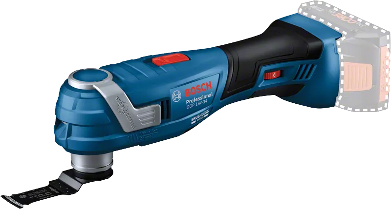 Bosch GOP 18V-34 Professional Multi-Cutter With L-BOXX 06018G2000