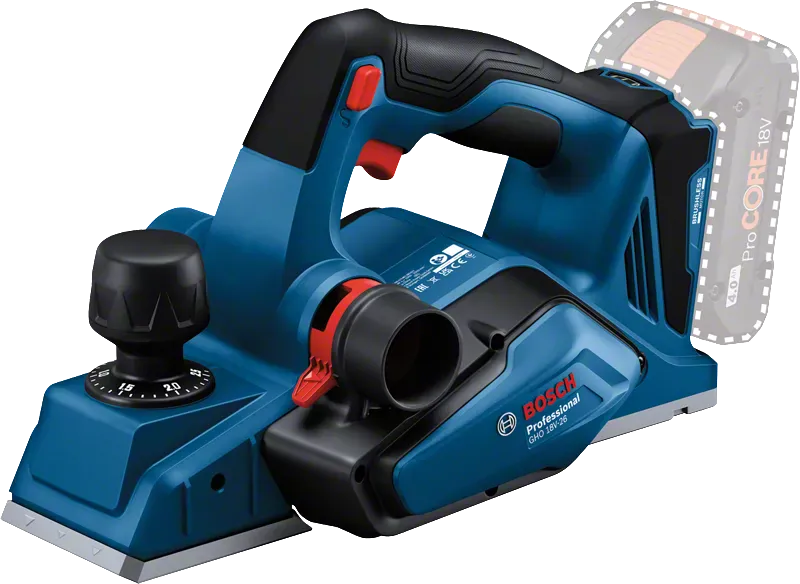 Bosch GHO 18V-26 Professional Cordless Planer 06015B5001