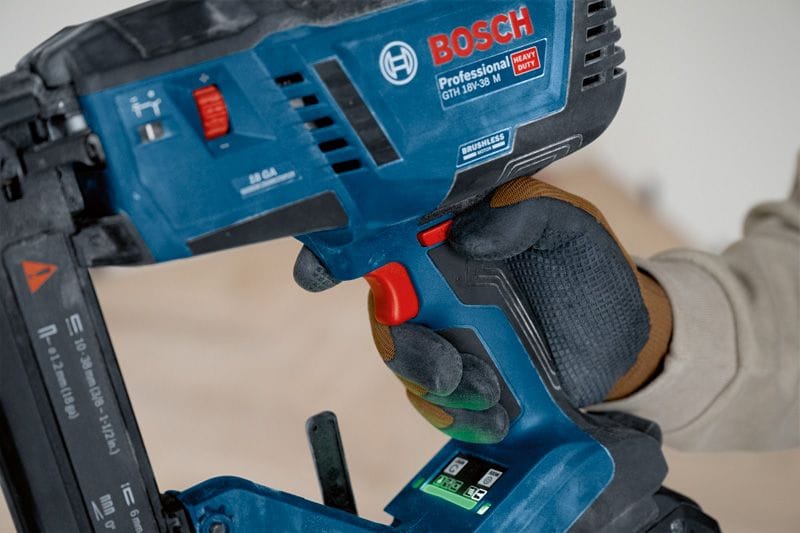 Bosch Professional Cordless Wood Stapler Bare (Tool Only) GTH 18V-38 M (0601482500)