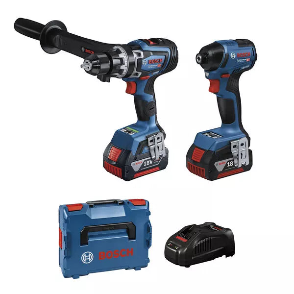 Bosch 18V Brushless 2 Piece 5.0Ah Heavy Duty Combo Kit 0615A5008N