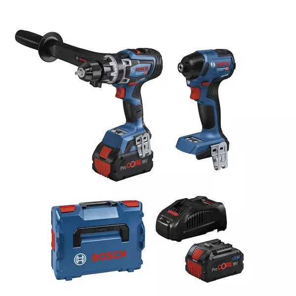 Bosch 18V Brushless 2 Piece 8.0Ah Heavy Duty Combo Kit 0615A5008P