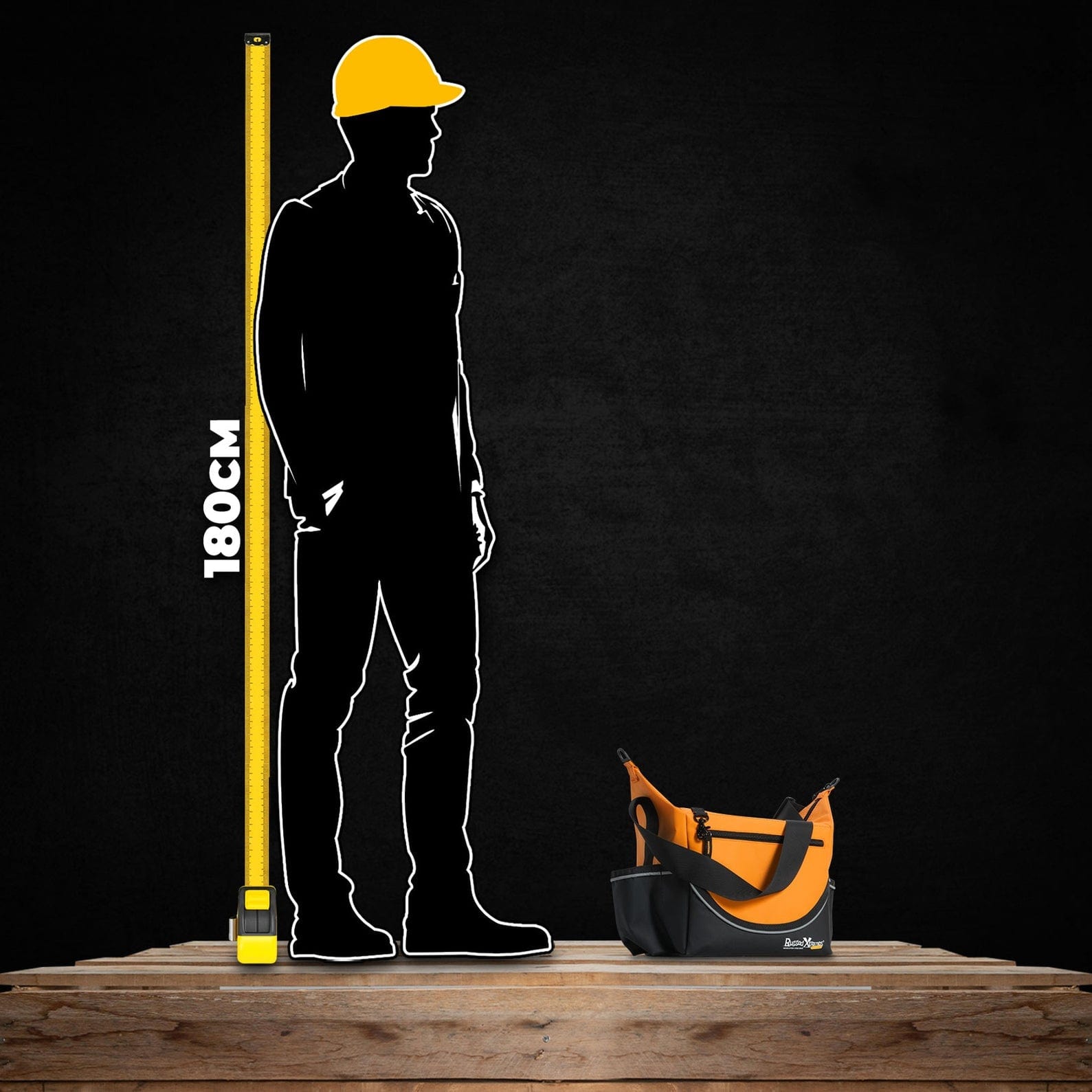 Insulated Orange PVC Crib Bag RX05L106PVCOR by Rugged Xtremes