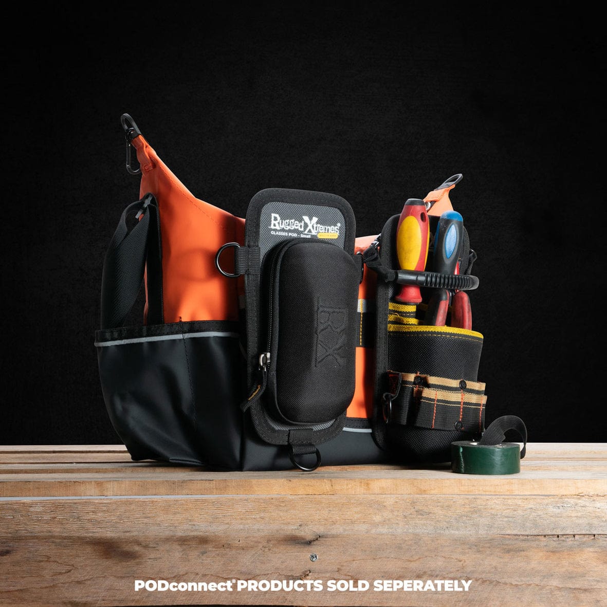 Insulated Orange PVC Crib Bag RX05L106PVCOR by Rugged Xtremes