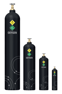 Oxygen Bottle (Gas + Cylinder)