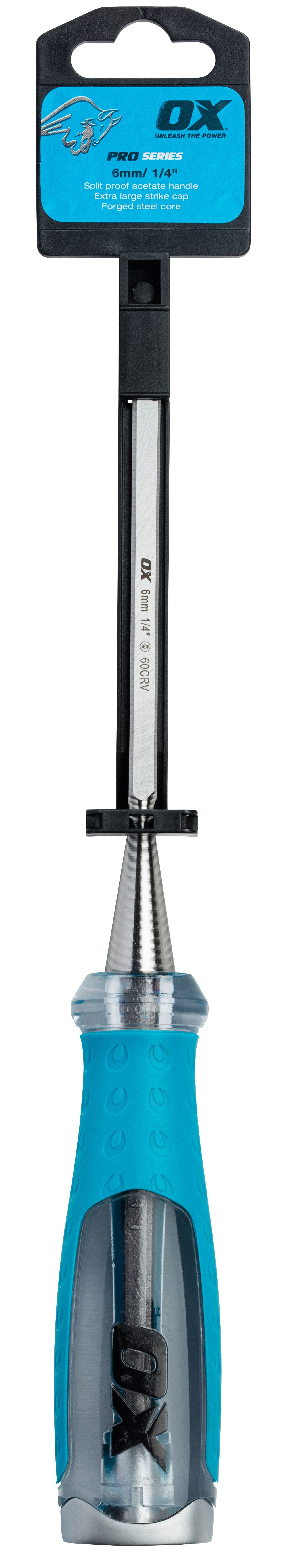 6mm Carpenters Heavy Duty Wood Chisel OX-P371106 by OX