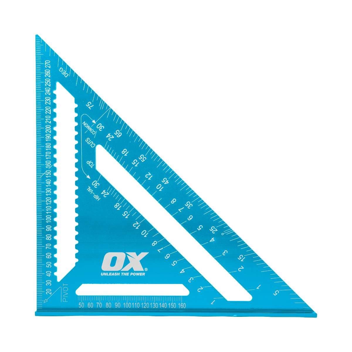 Ox 300mm Aluminium Pro Rafter Square OX-P506530